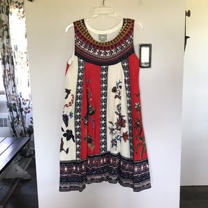 Anthropologie summer swing dress
